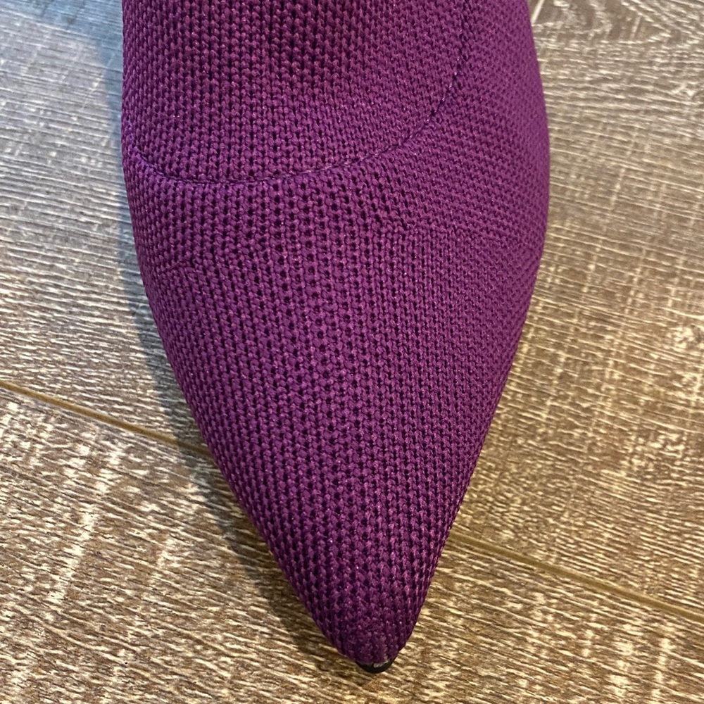 Purple Women's Ankle Boots - Picture 3 of 6